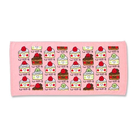 おえかきさん フェイスタオル しょーとけーきさん : 雑貨天国 - 通販