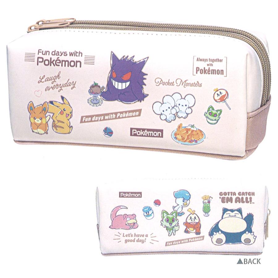 カミオジャパン ポケモン ツインファスナー マルチケース カフェロゴ