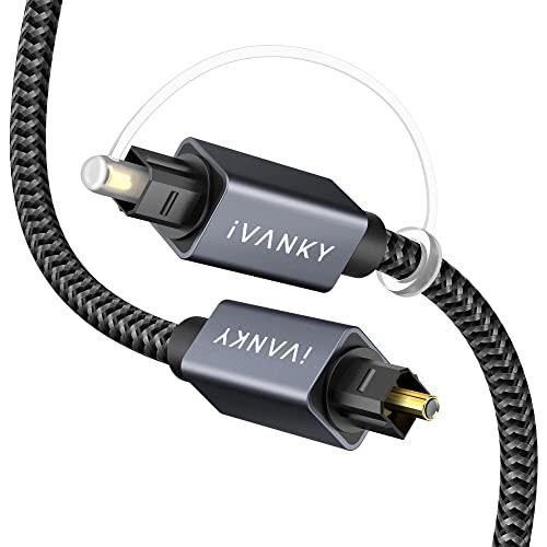 iVANKY 光デジタルケーブル日本産光ファイバー使用 ハイレゾ/1.8