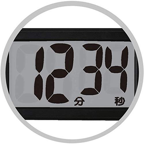 タニタ キッチン タイマー マグネット付き 大画面 100分 ブラック TD