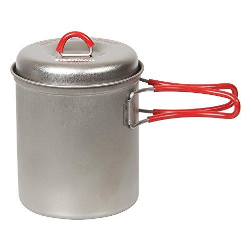 エバニュー(EVERNEW) チタンウルトラライトクッカー深型S RED エバニュー(EVERNEW) チタンウルトラライトクッカー深型S RED