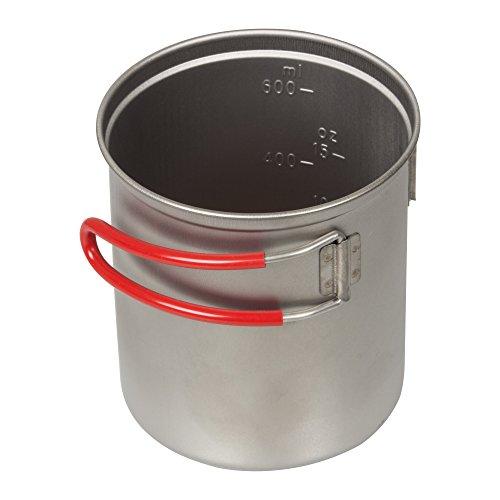 エバニュー(EVERNEW) チタンウルトラライトクッカー深型S RED エバニュー(EVERNEW) チタンウルトラライトクッカー深型S RED