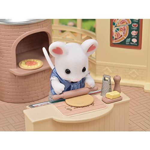未使用・未開封品) シルバニアファミリー お店 森のピザ屋さん ミ-87