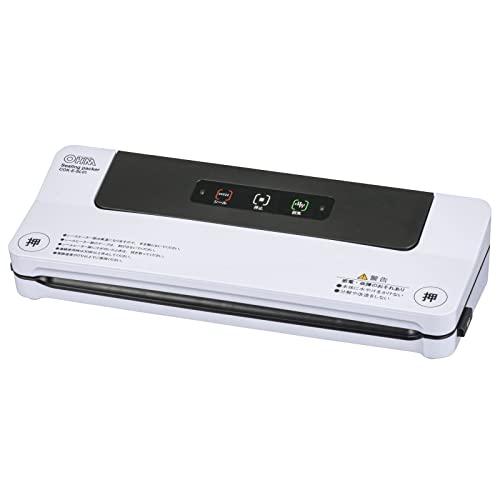 オーム電機 真空パック機 密封パック器 COK-E-SL01 08-1120 真空パック