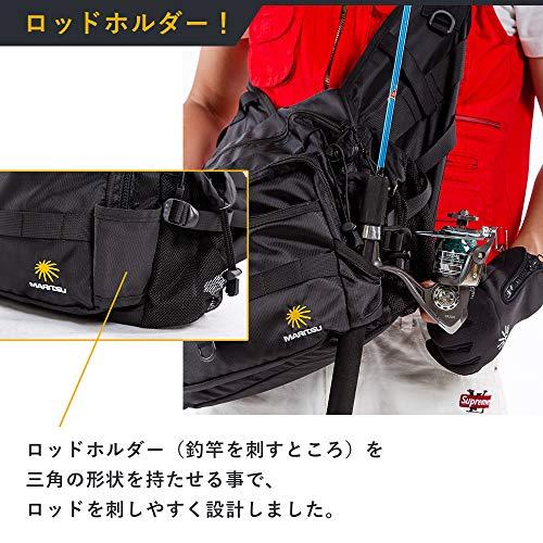 MARITSU フィッシング タックルバッグ ショルダーバッグ 撥水性 MARITSU フィッシング タックルバッグ ショルダーバッグ 撥水性