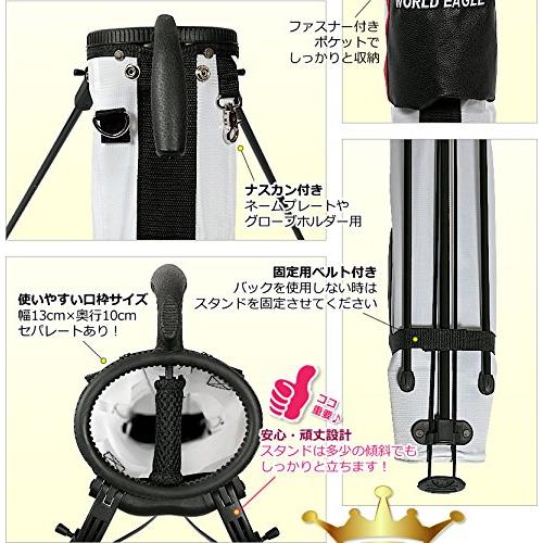 WORLD EAGLE(ワールドイーグル)クラブケース WE-SSCC01-7 セルフスタンドクラブケース 32922 ブラックベリー_6