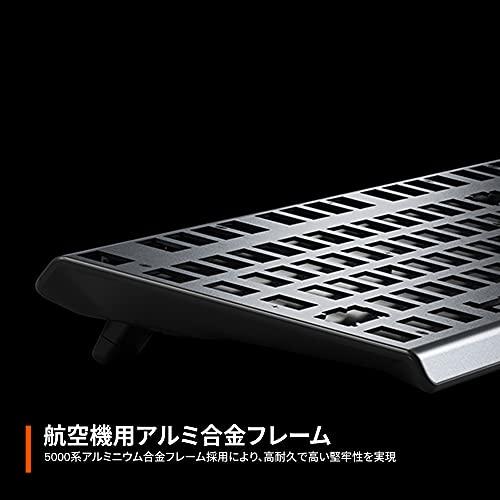 SteelSeries ゲーミングキーボード 有線 ハイブリッドメカニカルスイッチ 日本語配列 有機ELディスプレイ搭載 Apex 5 6453の画像