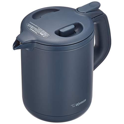 象印 電気ケトル 0.8L 沸騰後1時間90℃保温 ネイビー CK-AJ08-AD : 雑貨 