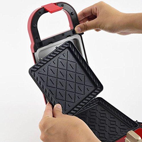 ブルーノ BRUNO ホットサンドメーカー 耳まで焼ける 電気 シングル