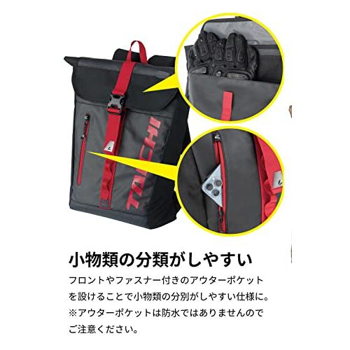 RSタイチ(アールエスタイチ) WP バックパック 防水 ブラック/ホワイト 容量:25L RSB278_3