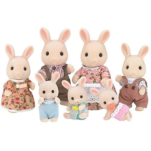 シルバニアファミリー 人形 みるくウサギファミリー FS-09 : 雑貨
