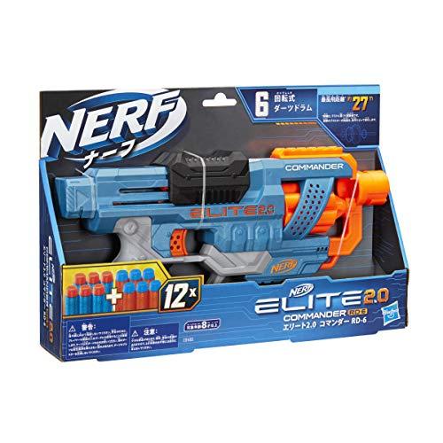 ナーフ エリート2.0 コマンダー RD-6ダーツブラスター、ナーフ