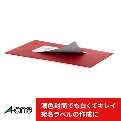 エーワン ラベルシール 下地がかくせるタイプ 110面 12シート 31571