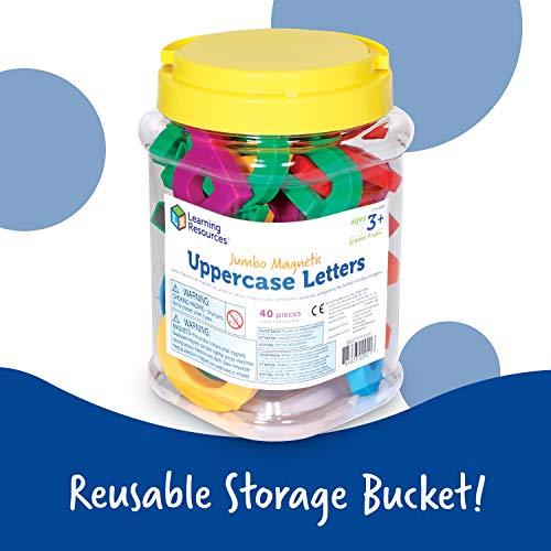 Jumbo Magnetic Uppercase Letters 知育玩具 英語教材 ジャンボ