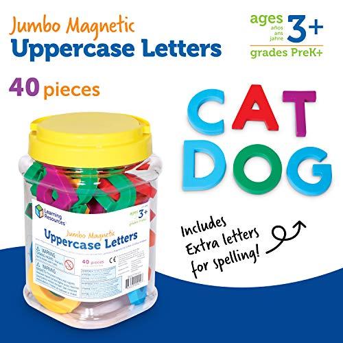 Jumbo Magnetic Uppercase Letters 知育玩具 英語教材 ジャンボ