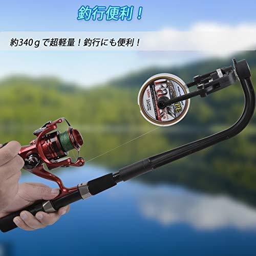 SHADDOCK 糸巻き機 釣りライン巻 釣り糸 リール巻き取り機 一人 SHADDOCK 糸巻き機 釣りライン巻 釣り糸 リール巻き取り機 一人