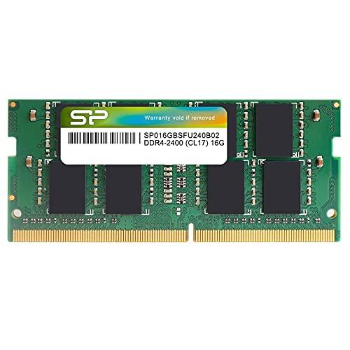 シリコンパワー ノートPC用メモリDDR4-2400(PC4-19200) 16GB×1枚 260Pin 1.2V CL17 SP016GBSF | 
