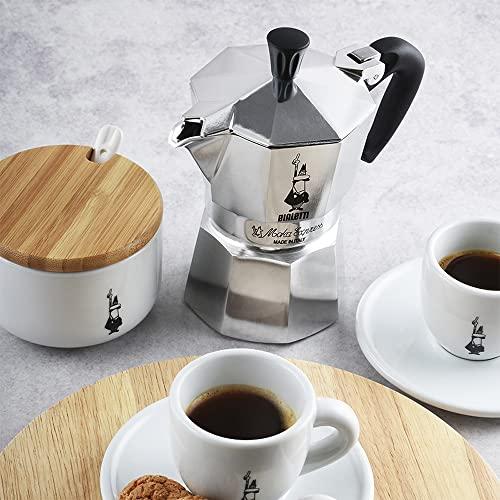 【新品未使用】ビアレッティ　ムッカエキスプレス　カップ&ソーサー付き Bialetti (ビアレッティ) モカエキスプレス 1カップ用 直火式