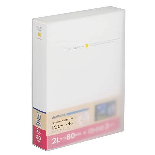 HAKUBA ポケットアルバム ビュートプラス 2Lサイズ 160枚 ブラック ABP