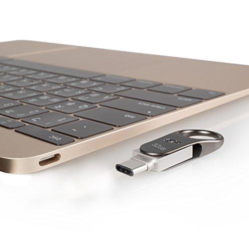 シリコンパワー デュアルUSBメモリ 32GB Type-C & USB3.0 Type-A