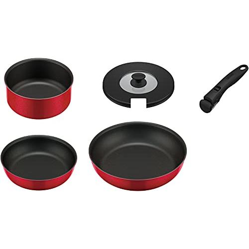 サーモス デュラブルシリーズ 取っ手のとれるフライパン5点