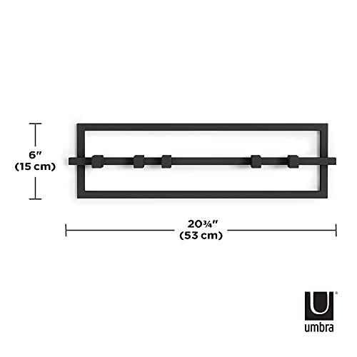 【新着商品】umbra 壁掛けフック CUBIKO 5連 収納 スライド 調節 umbra 壁掛けフック CUBIKO 5連 収納 スライド 調節 幅 ウォールフック