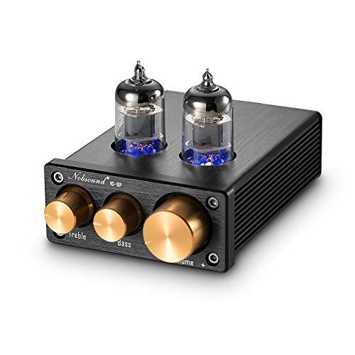 Nobsound NS-10P Mini Hi-Fi AUX 真空管 プリアンプ ライン プリアンプ