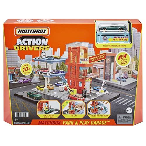 Matchbox パーキングステーション 【ミニカー1台付】 HBL60 マッチボックス(Matchbox) パーキングステーション 【ミニカー1