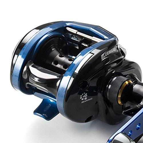 アブガルシア(Abu Garcia) ベイトリール BLUEMAX船3 黒、青 アブガルシア(Abu Garcia) ベイトリール BLUEMAX船3 黒、青