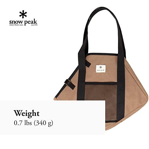  Peak - スノーピーク焚火台L収納ケース付き スノーピーク(snow peak) 焚火台 L コンプリート収納ケース 5~6