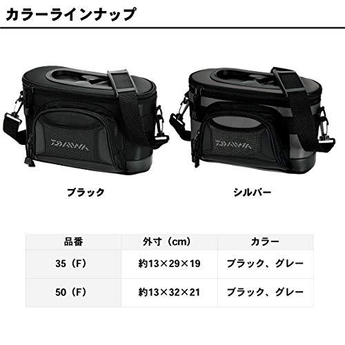 ダイワ(Daiwa) 渓流バッグ ウエスト クリール 35(F) ビク ブラック
