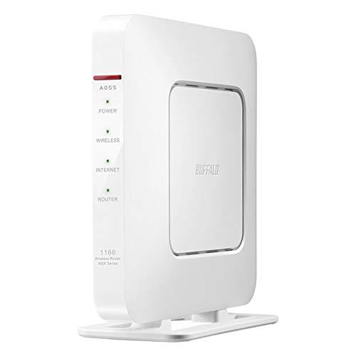 バッファロー WSR-1166DHP4-WH 無線LAN親機 11ac/n/a/g/b 866+300Mbps