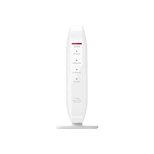 バッファロー WSR-1166DHP4-WH 無線LAN親機 11ac/n/a/g/b 866+300Mbps