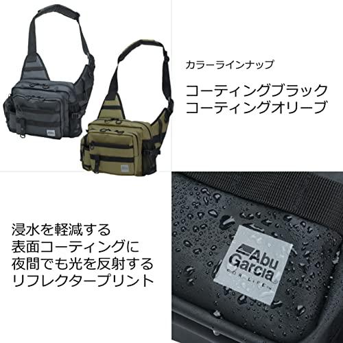 AbuGarcia (アブガルシア) ワンショルダーバッグ コーティングブラック