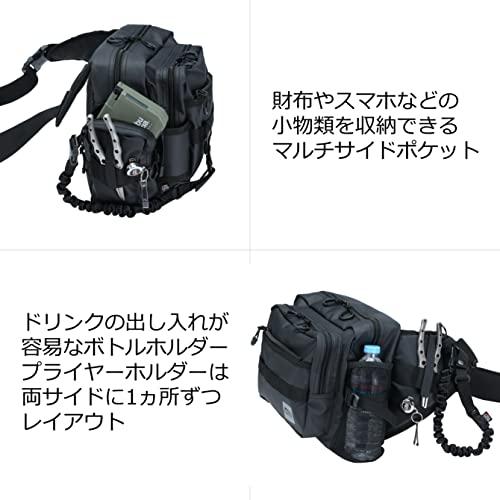 アブガルシア Abu ワンショルダーバッグ ランガンバッグ ブラック 黒 防水 30×10×23 釣り フィッシング ☆ PayPay(ペイペイ)決済可能 ☆ 札幌市 豊平区 平岸 AbuGarcia (アブガルシア) ワンショルダーバッグ コーティングブラック