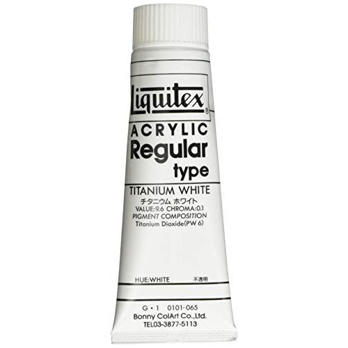 (未使用･未開封品)　リキテックス アクリル絵具 リキテックスカラー レギュラータイプ チタニウムホワイト 65 120ml sdt40b8 Amazon.co.jp: リキテックス(Liquitex) アクリル絵具 カラー