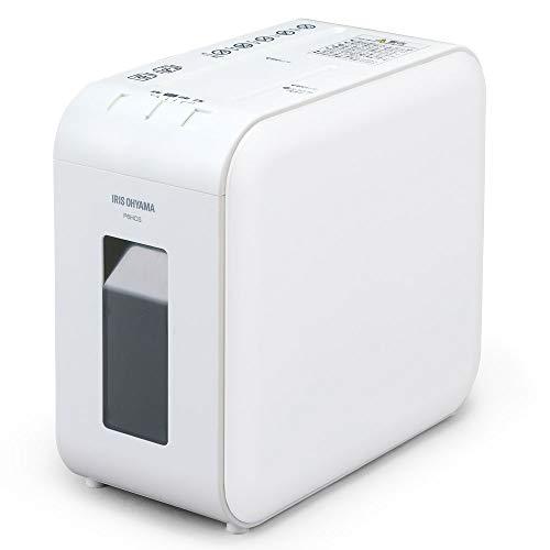 アイリスオーヤマ 静音シュレッダー 家庭用 細断枚数6枚 クロスカット