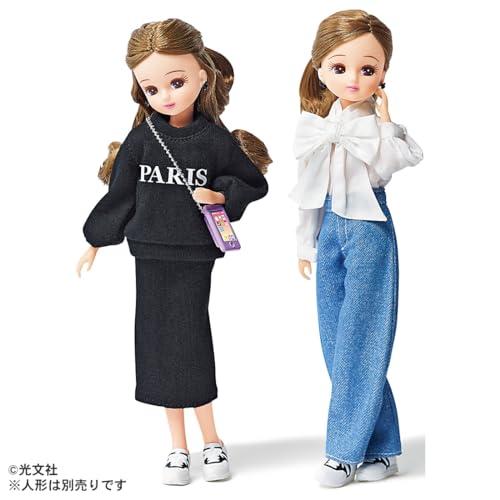 リカちゃん人形、（ハートの女王の衣装、35周年衣装）ポップコーンワゴン タカラトミー リカちゃん ドレス LW-20 VERYコラボ コーディネート