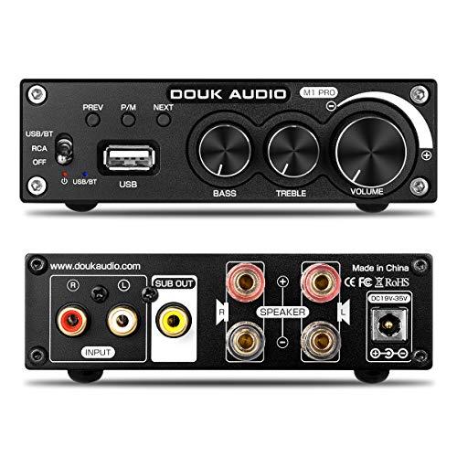 DOUK AUDIO M1 PRO Hi-Fi 320W Bluetooth 5.0 パワーアンプ DOUK AUDIO M1 PRO Hi-Fi 320W Bluetooth 5.0 パワーアンプ