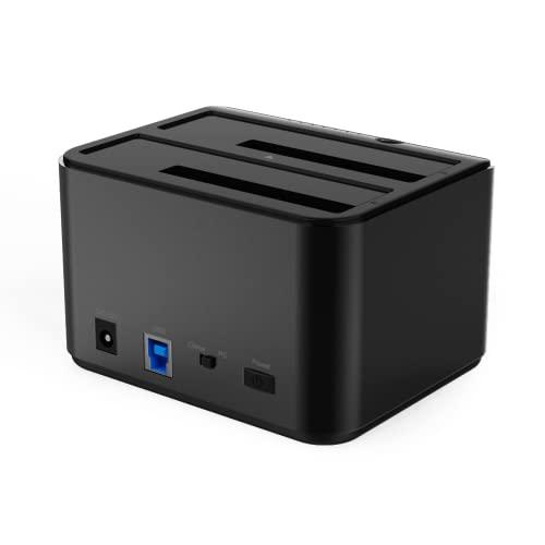 玄人志向 2台搭載 2.5型 ＆ 3.5型 クローン機能付き SATA HDD / SSD