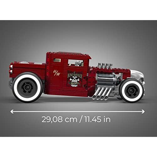 メガ(MEGA) ホットウィール 1:18 ボーンシェイカー コレクターズエディションブロックセット904ピースダイキャストカー付属 10才~_2