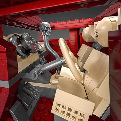 メガ(MEGA) ホットウィール 1:18 ボーンシェイカー コレクターズエディションブロックセット904ピースダイキャストカー付属 10才~_3