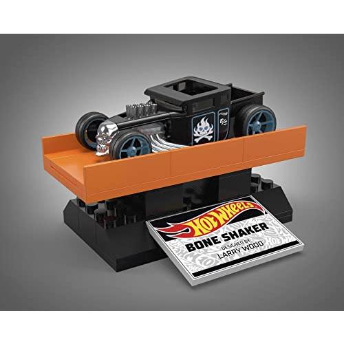 メガ(MEGA) ホットウィール 1:18 ボーンシェイカー コレクターズエディションブロックセット904ピースダイキャストカー付属 10才~_5