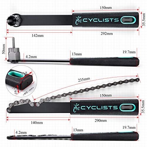 CYCLISTS スプロケット 取り外し/取り付け 工具セット 7-11速 CYCLISTS スプロケット 取り外し/取り付け 工具セット 7-11速