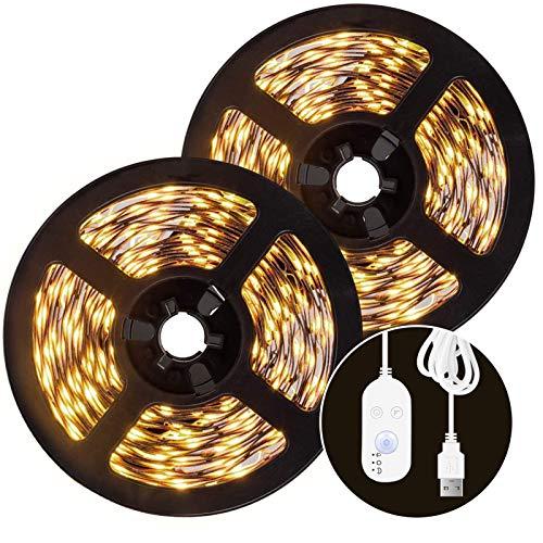 LEDテープライト 電球色 ストリップライト 10m 人感 センサー付き 防水