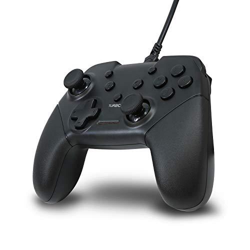 ニンテンドースイッチ用有線コントローラ『連射コントローラSW(ブラック)』 - Switch Amazon.co.jp: ニンテンドースイッチ用有線コントローラ『連射