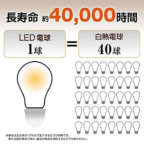 スタイルド LED電球 6個セット E17 電球色 60W形相当 調光器対応 ミニクリプトン形 広配光タイプ 密閉器具対応 HA6D17L6｜zakkavictor｜06