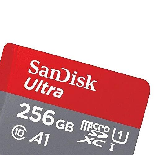 SanDisk microSDXC 100MB/s 256GB Ultra サンディスク SDSQUAR-256G-GN6MN 海外パッケージ品