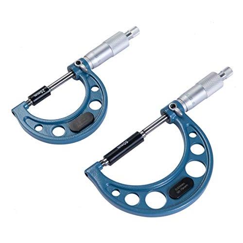 Beslands マイクロメーター 厚み測定器 0~100mm 0.01mm 外側 Beslands マイクロメーター 厚み測定器 0~100mm 0.01mm 外側