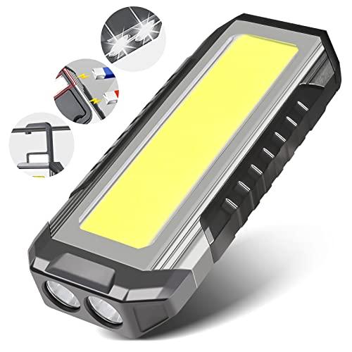 作業灯 USB充電式 LED・COBライト 1000ルーメン マグネット 4000mAh大